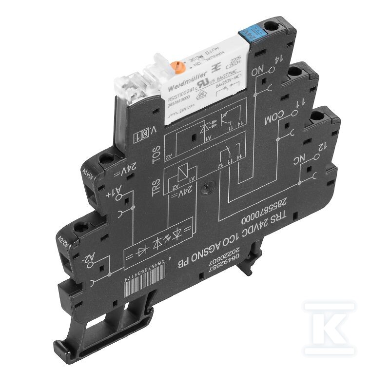 Moduł przekaźnikowy, 24 V DC ±20 %, - 2855870000