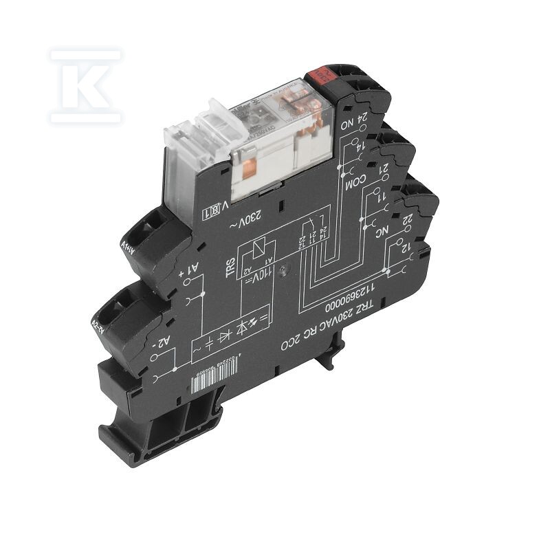 Moduł przekaźnikowy, 230 V AC ±5 %, - 1123930000