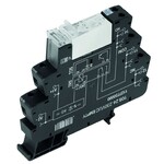 Moduł przekaźnikowy, 48 V UC ±10 %, Zielona dioda LED, 1 zestyk przełączny (AgNi), 250 V AC, 16 A, złącze śrubowe, TRS 48VUC 1CO 16A