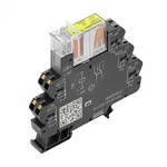 Moduł przekaźnikowy, 24 V UC ±10 %, Zielona dioda LED, 2 Zestyki przełączne o wymuszonym przełączaniu (EN 61810-3 typ B) (AgNi), 250 V AC, 6 A, PUSH, TRP 24VUC 2CO FG