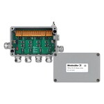 Dystrybutor magistrali Bus, Rozdzielacz 4-kanałowy OGRANICZNIK, Podstawowy materiał obudowy: aluminium, Profibus-PA, Foundation Fieldbus, FBCON PA CG 4WAY LIMITER