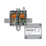 Dystrybutor magistrali Bus, Rozdzielacz 1-kanałowy OGRANICZNIK, Podstawowy materiał obudowy: aluminium, AISi12, Aluminium, Profibus-PA, Foundation Fie, FBCON PA CG/M12 1WAY LIMITER
