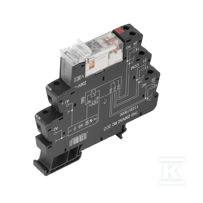 Moduł przekaźnikowy, 230 V AC ±5 %, - 1123810000