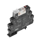 Moduł przekaźnikowy, 230 V AC ±5 %, Zielona dioda LED, 2 zestyk przełączny (AgNi platerowane złotem), 250 V AC, 8 A, złącze śrubowe, TRS 230VAC RC 2CO AU