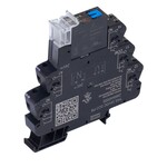Moduł przekaźnikowy, 24 V DC ±20 %, Zielona dioda LED, 2 zestyk przełączny (AgNi), 250 V AC, 8 A, złącze śrubowe, TRS 24VDC 2CO PB