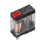 Miniaturowy przekaźnik przemysłowy, 24 V AC, Czerwona dioda LED, 1 zestyk przełączny (AgSnO), 250 V AC, 10 A, Dostępność przycisku testowego: Tak, DRI314524LT