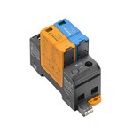 Ogranicznik przepięć AC (typ 2), Napięcie sieciowe: 240 V, Sieć niskiego napięcia: Jednofazowy, TN, TT, IT z N, IT bez N, Liczba biegunów: 2, VPU AC II US 1+1 R 240/50 Y