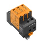 Ogranicznik przepięć AC (typ 2), Napięcie sieciowe: 230 V / 400 V, Sieć niskiego napięcia: TN-C, Liczba biegunów: 3, VPU AC II 3 R 300/50 Y