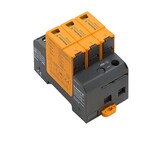 Ogranicznik przepięć AC (typ 2), Napięcie sieciowe: 230 V / 400 V, Sieć niskiego napięcia: TN-C, Liczba biegunów: 3, VPU AC II US 3 400/50