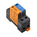Ogranicznik przepięć AC (typ 2), Napięcie sieciowe: 230 V / 400 V, Sieć niskiego napięcia: Jednofazowy, TN, TT, IT z N, IT bez N, Liczba biegunów: 1, VPU AC II F 1+1 300/40