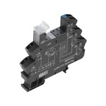 Podstawa przekaźnika, IP20, 120 V UC ±10 %, Prostownik, 2 zestyk przełączny, 10 A, złącze sprężynowe, TRZ 120VUC 2CO EMPTY