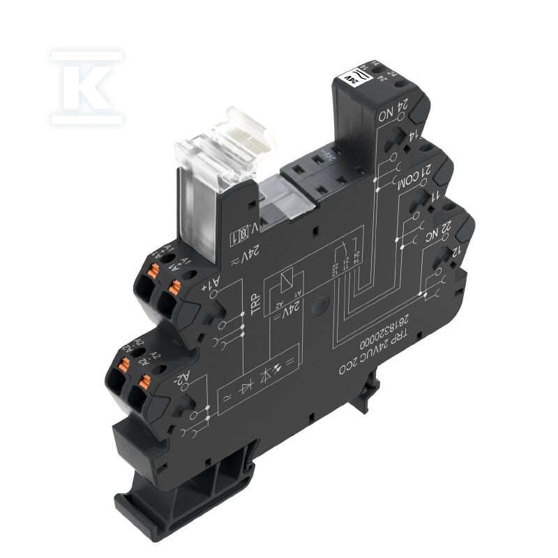 Podstawa przekaźnika, IP20, 60 V UC ±10 - 2681000000