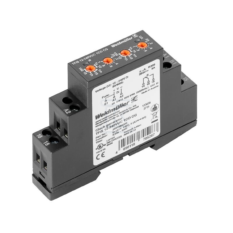 Przekaźnik czasowy, 12...240 V UC -10 % - 2697260000