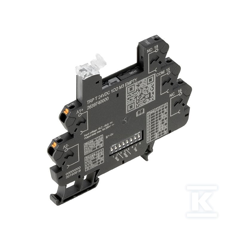 Podstawa przekaźnika, IP20, 24 V DC ±20 - 2639740000