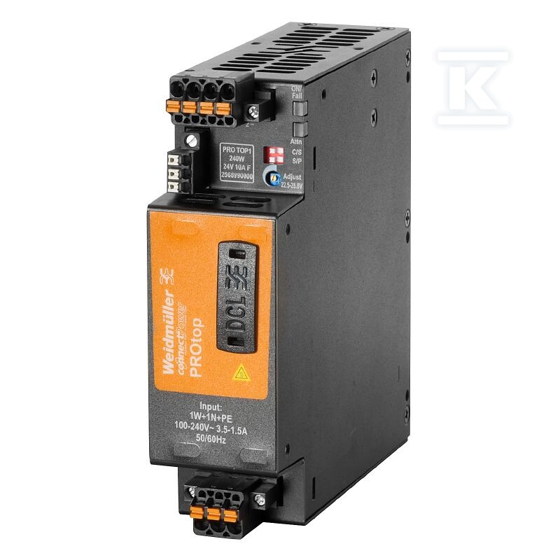 Zasilacz, 240 W, 10 A @ 60 °C, PRO TOP1 - 2568990000