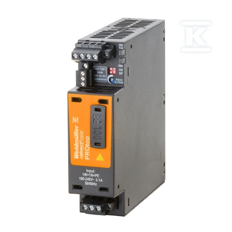 Zasilacz, 120 W, 5 A @ 60 °C, PRO TOP1 - 2466980000