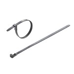 Opaska kablowa, Szerokość: 7.5 mm, 220 N, czarny, Klasa palności wg UL 94: V-2, Zakres temperatury stosowania : -40...85 °C, CB-R 350/7,5 BK
