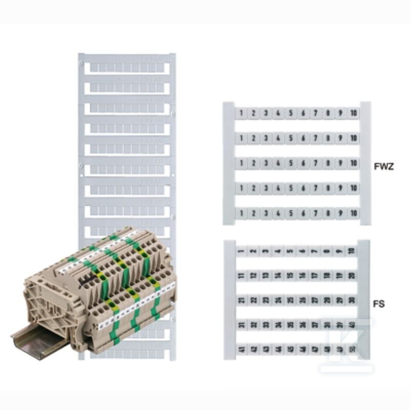 Oznaczenie terminala, biały, Raster w - 1358760000