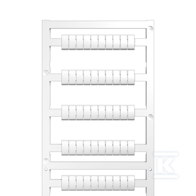 Oznaczenie terminala, biały, Raster w - 1816280000