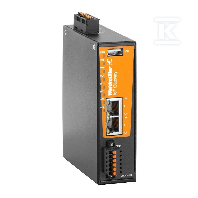 Bramka kablowa IoT, Fast Ethernet, - 2682620000