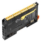 Moduł wejścia bezpieczeństwa (I/O), Moduł wejściowy z zabezpieczeniem, PUSH IN, 24 V DC +20 %/ -15 %, z magistrali systemowej, -20 °C...60 °C, UR20-8DI-PN-FSPS-V2