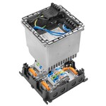Zasilanie w obudowie, IP65, w stanie kompletnym, 10 A, 24 V, DC, Zacisk IDC, PUSH IN, M12, kod A, FP PRO TOP3 24/10 2P