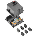 Pasek rozdzielacza zasilania z obudową, 3-fazowy AC, IP65, Przełącznik konserwacyjny, FP BOX ON/OFF16A FUSE R