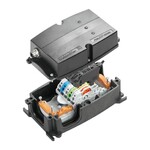 Pasek rozdzielacza zasilania z obudową, 3-fazowy AC, IP65, w stanie zamkniętym, Bezpiecznik, FP BOX FUSE R