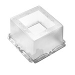 Obudowa z tworzywa sztucznego, FieldPower®, 191 x 191 x 113 mm, Poliwęglan, nieobrobiony, transparentny, FP ENC TS 113 2C