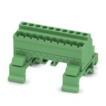 Wtyk szyny DIN UMSTBVK 2,5/10-G, 10-biegunowy, raster 5,08 mm, 12 A, 320 V, zielony