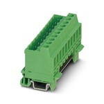 Wtyk szyny DIN MSTBVK 2,5/4-G, 4-biegunowy, raster 5,08 mm, 12 A, 320 V, zielony