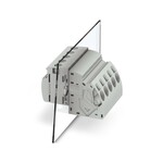 Zacisk przelotowy Push-in, 1-biegunowy, 76 A, 1,5–16 mm2, raster 12 mm, szary