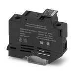 Podstawa bezpiecznika ceramiczna 10,3×38 mm, śrubowa, 690 V AC / 30 A, 1-biegunowa, 16 mm2, zakres 1–16 mm2, NS 35/7,5 i 35/15, czarna