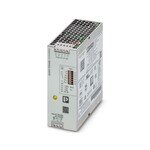 Zasilacz QUINT POWER z kluczowaniem w obwodzie pierwotnym, do montażu na szynie DIN, możliwość wyboru charakterystyki wyjściowej, oparty na SFB Technology (Selective Fuse Breaking), z lakierem ochronnym i wbudowanym tranzystorem odsprzęgającym MOSFET, wejście: 1-fazowe, wyjście: 24 V DC / 10 A