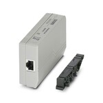 Ochrona przed przepięciami dla sieci danych do 1 Gb/s. Zastosowanie w Ethernecie, Power over Ethernet (PoE, Mode A oraz Mode B), Token Ring, ISDN oraz DS1. Adapter RJ45 z oddzielnym przewodem uziemiającym i nóżką zatrzaskową do szyn DIN NS 35.