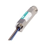 Ochrona przed przepięciami w module wkręcanym IP67 do rejestratora wartości pomiarowej, montaż bezpośrednio na gwincie M20 x 1,5, dławnica kablowa do linii sygnałowej, dwustopniowy układ ochronny. Kompatybilny z HART. Możliwość stosowania w obwodach związanych z bezpieczeństwem do SIL 3.