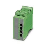Moduł Power-over-Ethernet (PSE) z rodziny produktów Factoryline do zasilania w energię poprzez urządzenie typu Midspan, zgodnie z IEEE 802.3af, dwa porty zasilające PoE, konfiguracja nie jest konieczna, pracować może w sieciach 20 Mb/s i 100 Mb/s