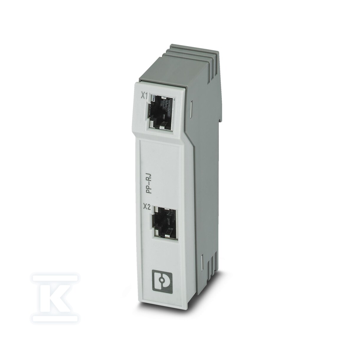 Panel krosowniczy, dwa gniazda RJ45, - 2703015