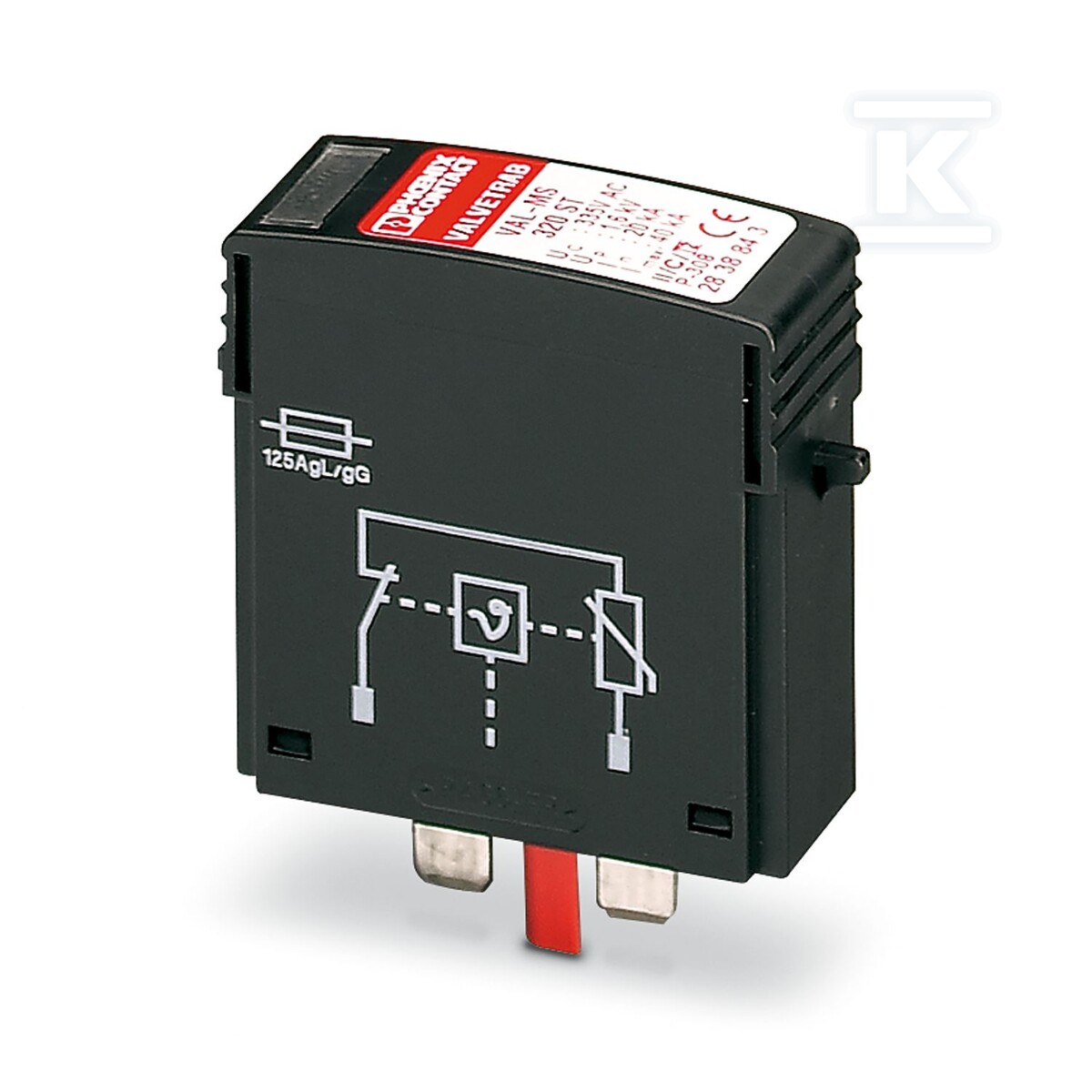 Wtyk ochrony przed przepięciami Typu 2 - 2838843