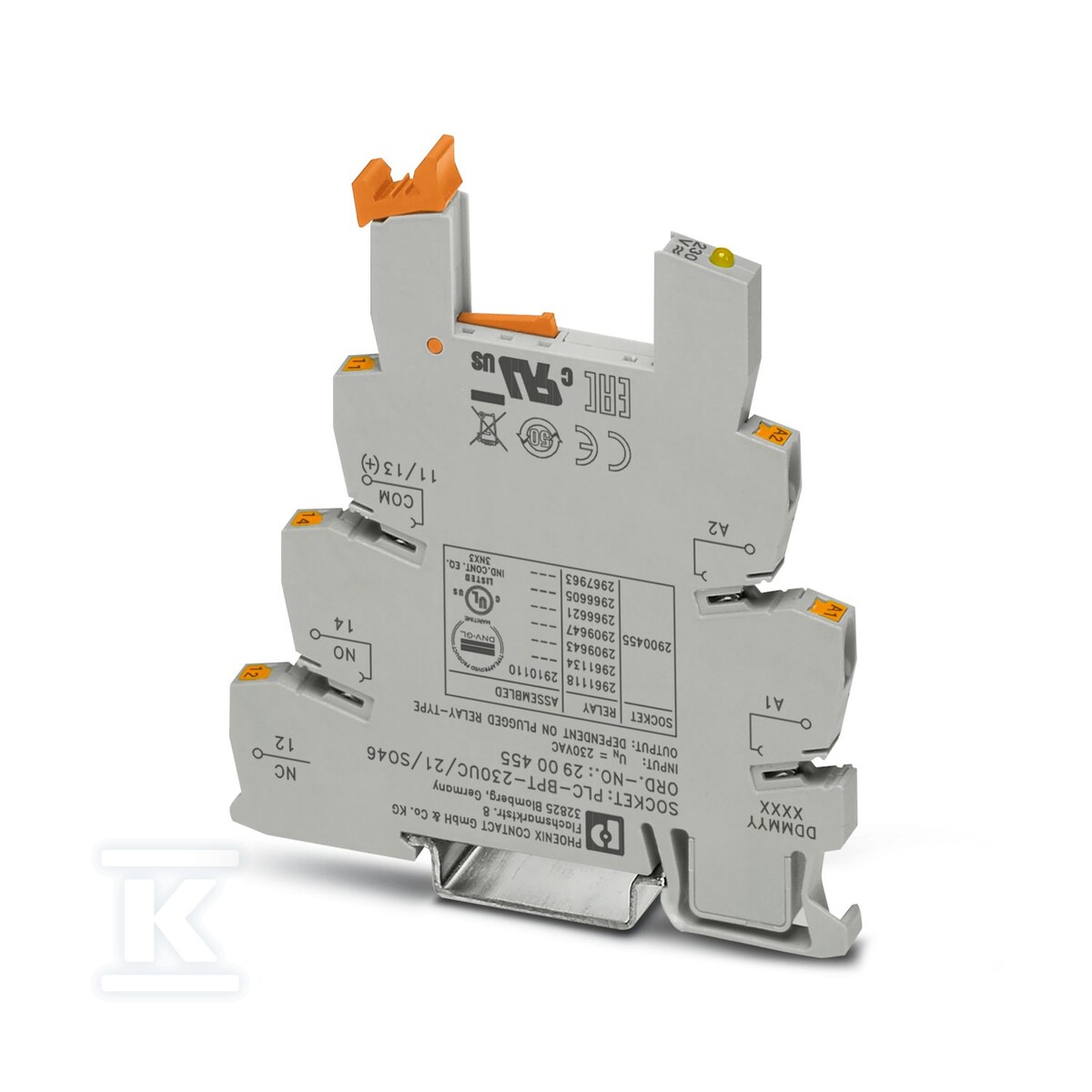 Złączka gniazdowa PLC 6,2 mm - 2900455