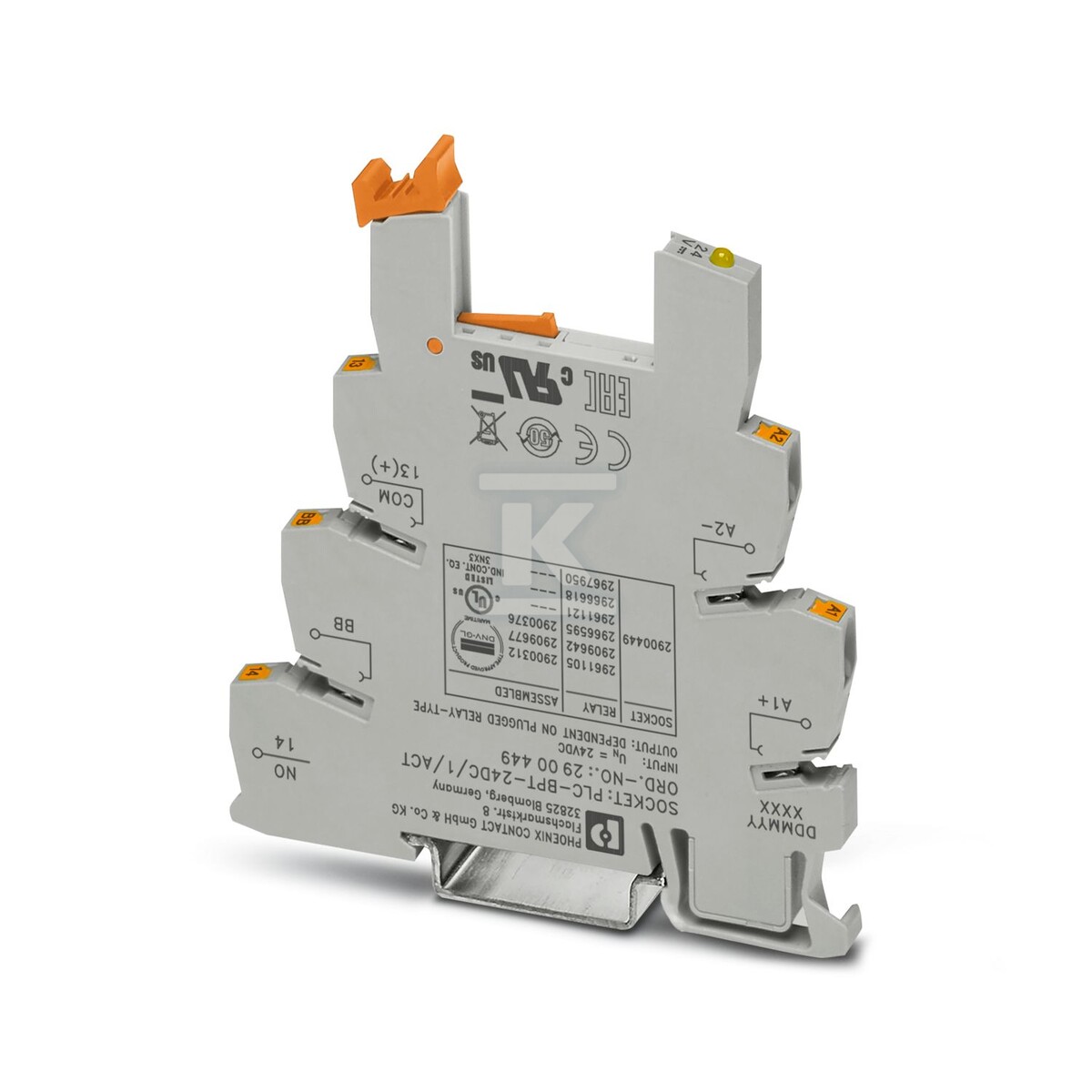 Złączka gniazdowa PLC 6,2 mm do funkcji - 2900449