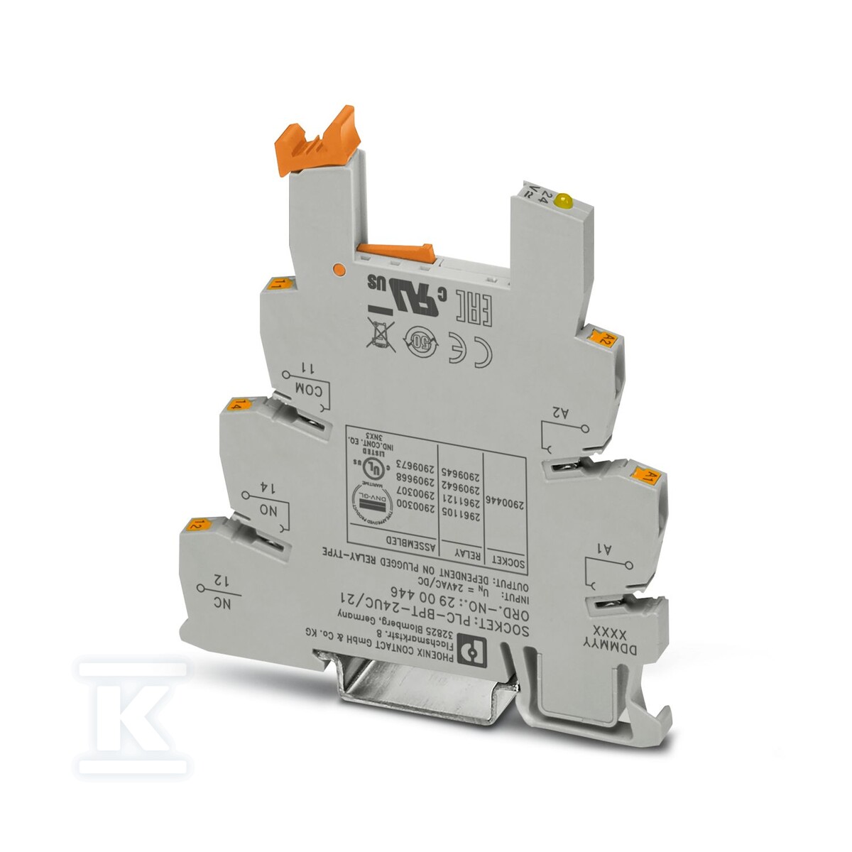 Złączka gniazdowa PLC 6,2 mm z - 2900446