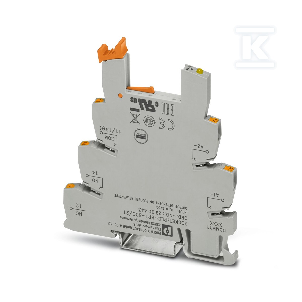 Złączka gniazdowa PLC 6,2 mm z - 2900443