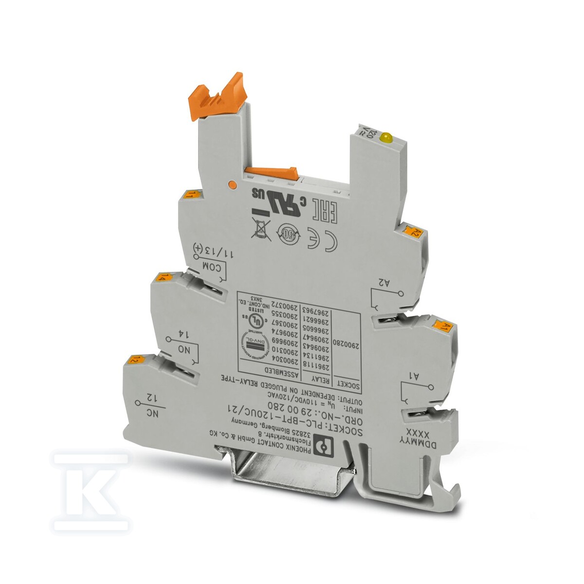 Złączka gniazdowa PLC 6,2 mm z - 2900280