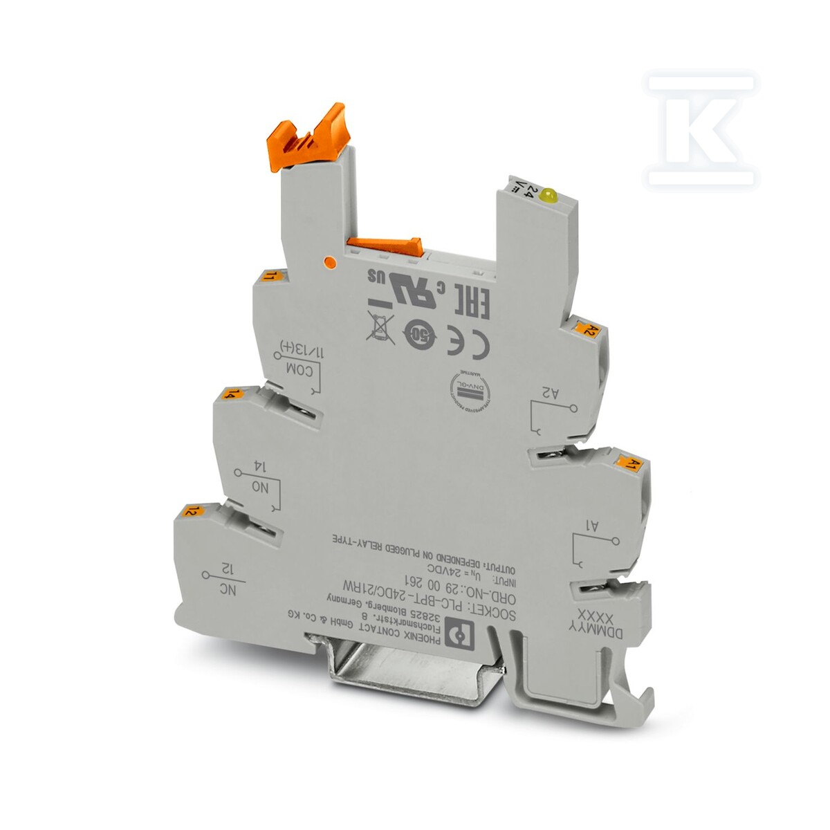 Złączka gniazdowa PLC 6,2 mm do - 2900261