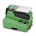Inline, Łącznik magistrali, Modbus/TCP (UDP), Gniazdo RJ45, Wejścia cyfrowe: 8, 24 V DC, technika przyłączeniowa: 3-żyłowe, Wyjścia cyfrowe: 4, 24 V DC, 500 mA, technika przyłączeniowa: 3-żyłowe, prędkość transmisji w magistrali lokalnej: 500 kBit/s / 2 MBit/s, stopień ochrony: IP20, w komplecie wtyki Inline i pola na opis