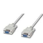 Kabel RS-232, 9-biegunowy, gniazdo D-SUB na 9-biegunowe gniazdo D-SUB, 9-żyłowy, 1:1