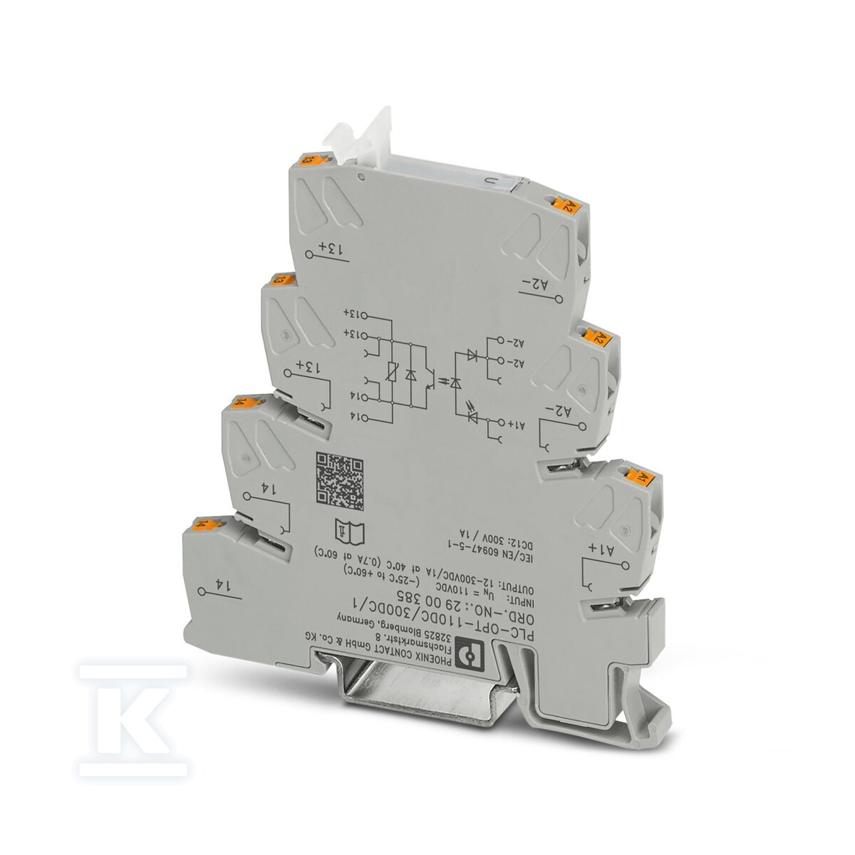 PLC-INTERFACE, zintegrowany przekaźnik - 2900385