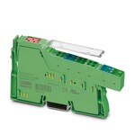 Inline, Cyfrowe złącze wyjściowe, Wyjścia cyfrowe: 4, 24 V DC, 500 mA, technika przyłączeniowa: 3-żyłowe, prędkość transmisji w magistrali lokalnej: 500 kBit/s, stopień ochrony: IP20, Z wtykiem Inline i polem opisowym