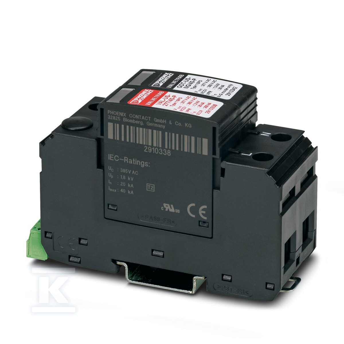 Ogranicznik przepięć, z certyfikatem UL - 2910349